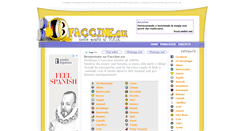 Desktop Screenshot of faccine.eu